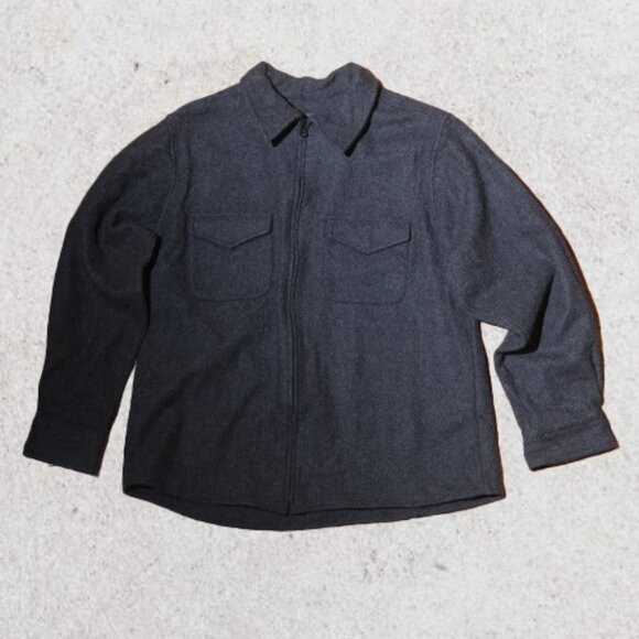 Woolrich Wool blend zip Shirt - Picture 1 of 4